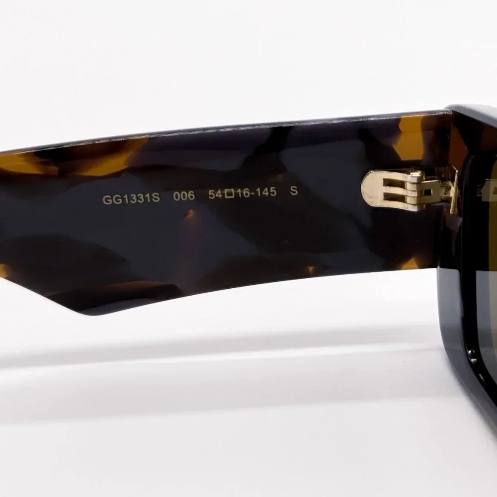 NEW GUCCI GG1331S 006 UNISEX GREY HAVANA BROWN SUNGLASSES GUCCI